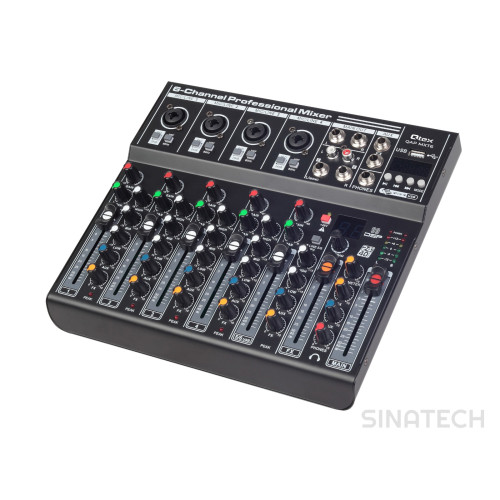  Qtex QAP MXT6 6-канальный микшерный пульт 