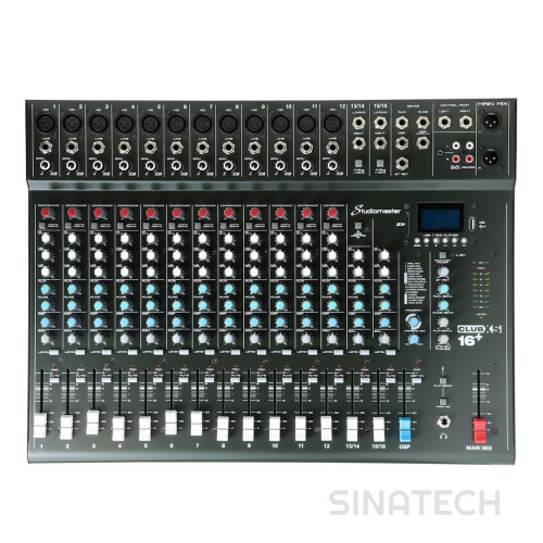  Studiomaster CLUB XS16+ 16-канальный микшерный пульт