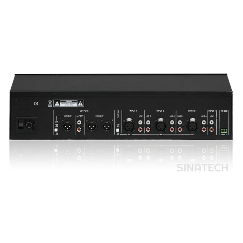  eCOMPACT4BT 4-канальный микшерный пульт