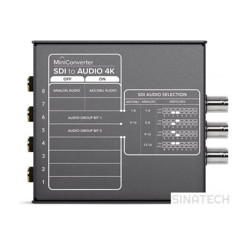Mini Converter SDI to Audio 4K
