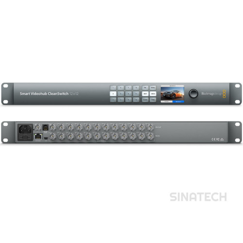 Blackmagic Smart Videohub CleanSwitch 12x12