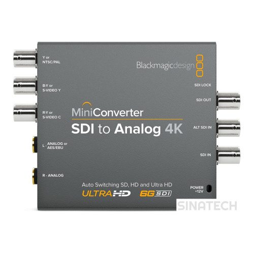 Mini Converter SDI to Analog 4K