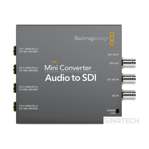 Mini Converter Audio to SDI 2