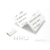 THE LAV CONCEALER FOR SENNHEISER MKE-1 WHITE