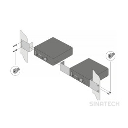 Rackmount kit for 2 Roger BaseStation